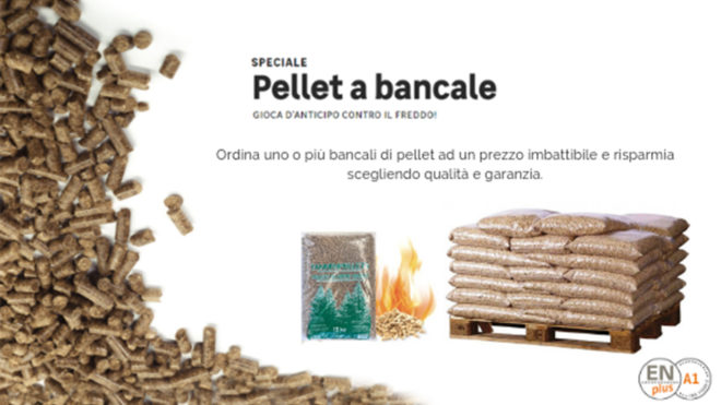 Speciale pellet a bancale